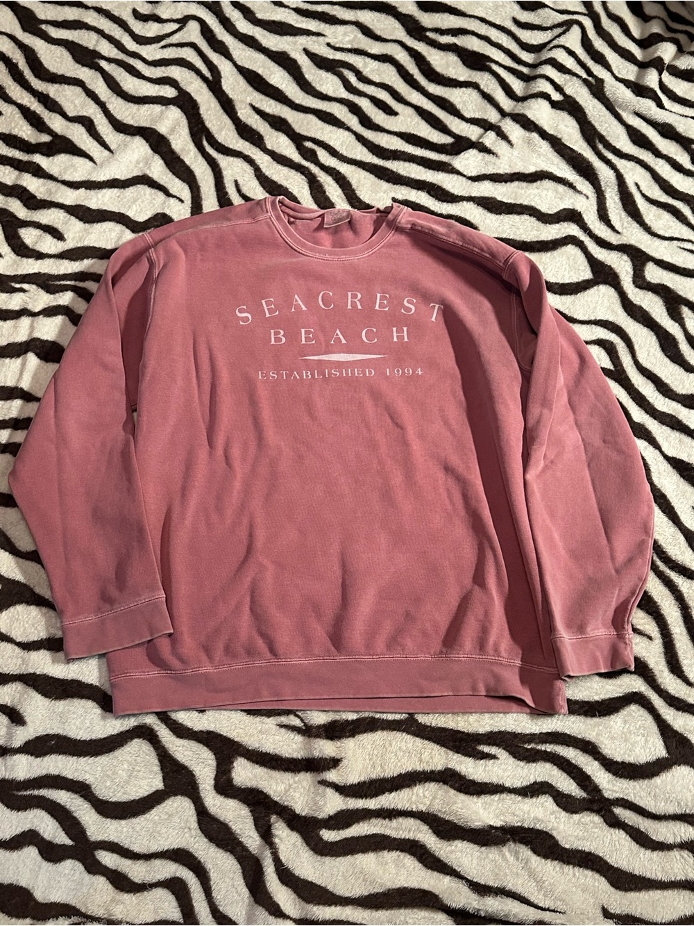 Comfort Colors Women's Dusty Rose Seacrest Beach Crewneck